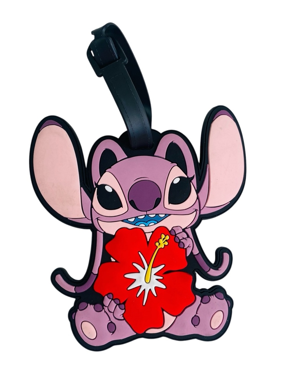 Disney Lilo & Stitch Angel Luggage/Backpack Tag 4.5” x 4.5”